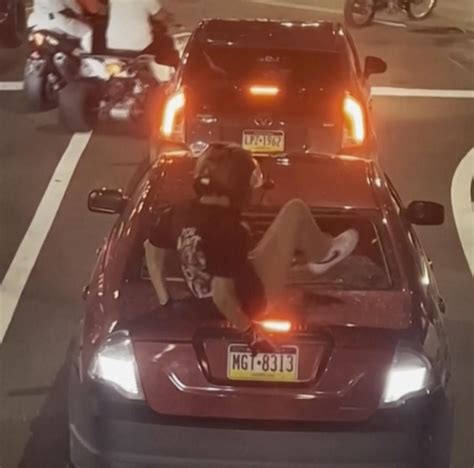 Suspect in helmeted motorcyclist’s stomping of car window in Philadelphia is jailed on $2.5M bail